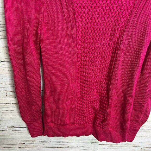 Banana republic pink knit sweater size small - Picture 3 of 8